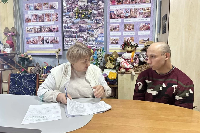 Сучасний центр реабілітації для мешканців психоневрологічного інтернату