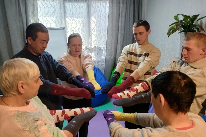 Сучасний центр реабілітації для мешканців психоневрологічного інтернату